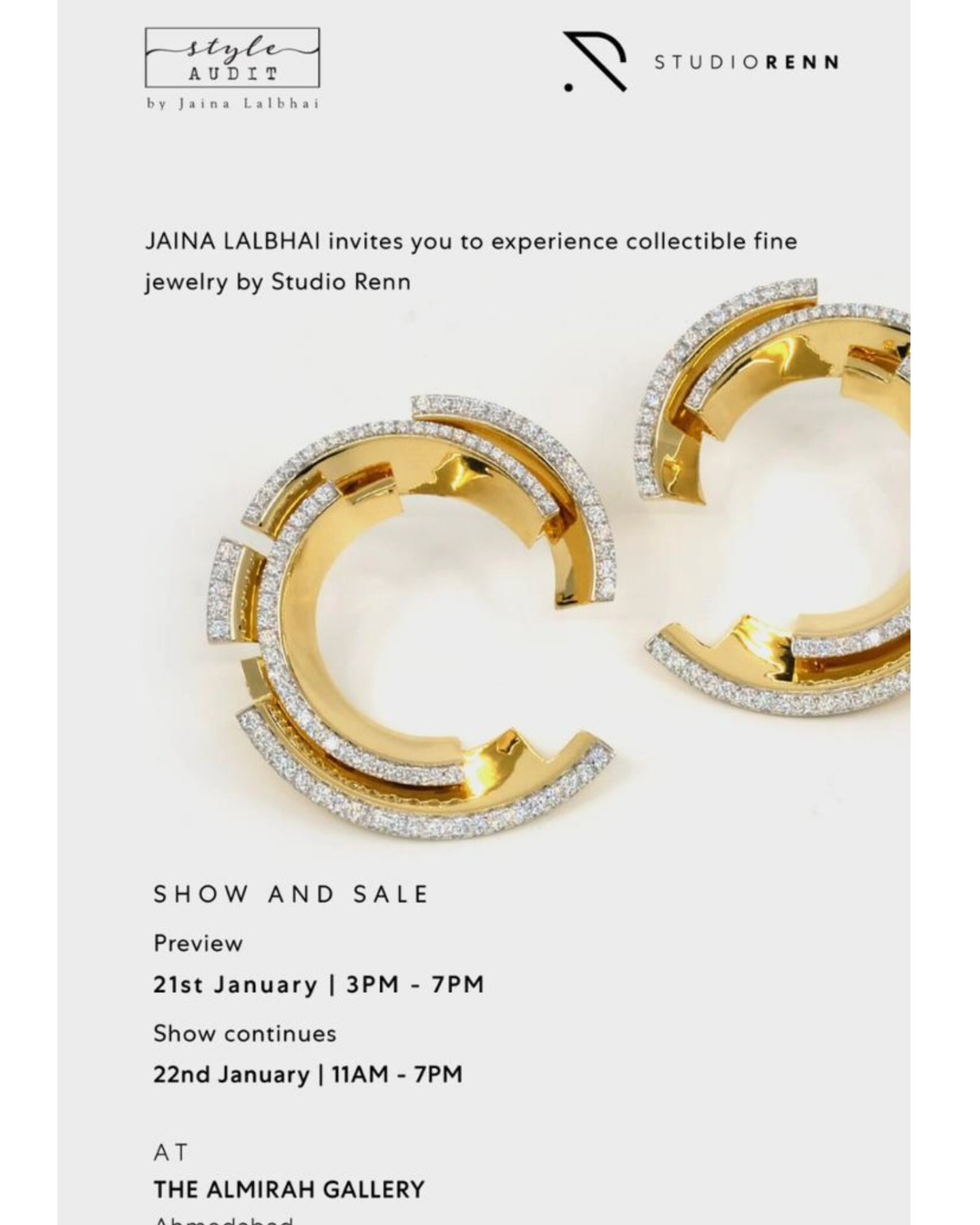 Style Audit by Jaina Lalbhai,  styleauditdiaries, loveforjewellery, changingthewayahmedabaddresses, revolunizingfashion, loveforfashion, popup, trunkshow, ahmedabaddiaries, ahmedabadshopping